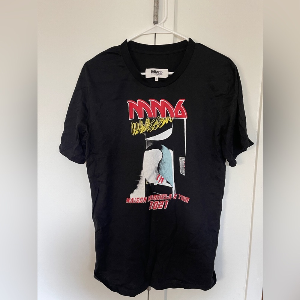 L2021 MM6 Maison Margiela 6 Tour T-Shirt